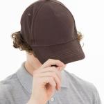 Бейсболка тёмно-коричневая оптом | базовая кепка унисекс (dark brown)