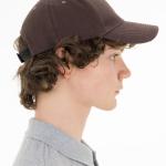 Бейсболка тёмно-коричневая оптом | базовая кепка унисекс (dark brown)