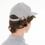 Бейсболка серая оптом | базовая кепка унисекс (grey)