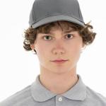 Бейсболка тёмно-серая оптом | базовая кепка унисекс (dark grey / graphite)