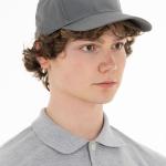 Бейсболка тёмно-серая оптом | базовая кепка унисекс (dark grey / graphite)