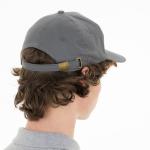 Бейсболка тёмно-серая оптом | базовая кепка унисекс (dark grey / graphite)