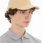 Бейсболка Беживий оптом | унисекс, регулируемая