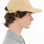 Бейсболка Беживий оптом | унисекс, регулируемая