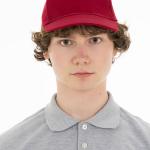 Бейсболка Бардовий оптом | унисекс, регулируемая