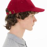 Бейсболка Бардовий оптом | унисекс, регулируемая