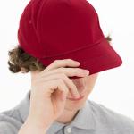 Бейсболка Бардовий оптом | унисекс, регулируемая