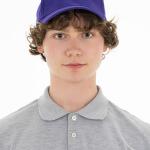 Бейсболка фиолетовая оптом | базовая кепка унисекс (purple)