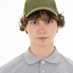 Бейсболка оливковая (olive) оптом | унисекс, регулируемая