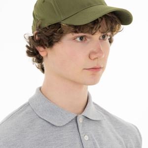 Бейсболка оливковая (olive) оптом | унисекс, регулируемая