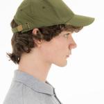 Бейсболка оливковая (olive) оптом | унисекс, регулируемая