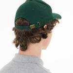 Бейсболка тёмно-зелёная оптом | базовая кепка унисекс (dark green)