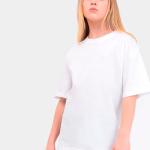 Футболка детская 160 гр зеленая оптом