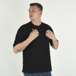 Футболка мужская оптом 160 гр черная