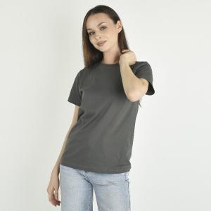 Футболка женская оптом 160 гр Темно-Серый