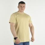 Футболка мужская оптом 160 гр Бежевая