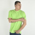 Футболка мужская оптом 160 гр салатовая