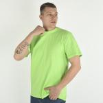 Футболка мужская оптом 160 гр салатовая
