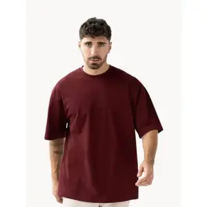 Футболка мужская оптом 160 гр бордовый